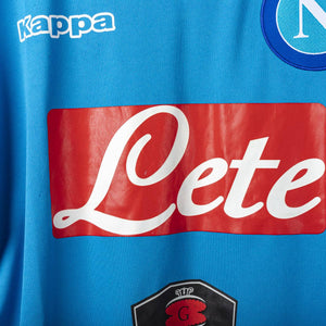 Maglia Home Napoli Kappa Lete Insigne 24 2015/2016