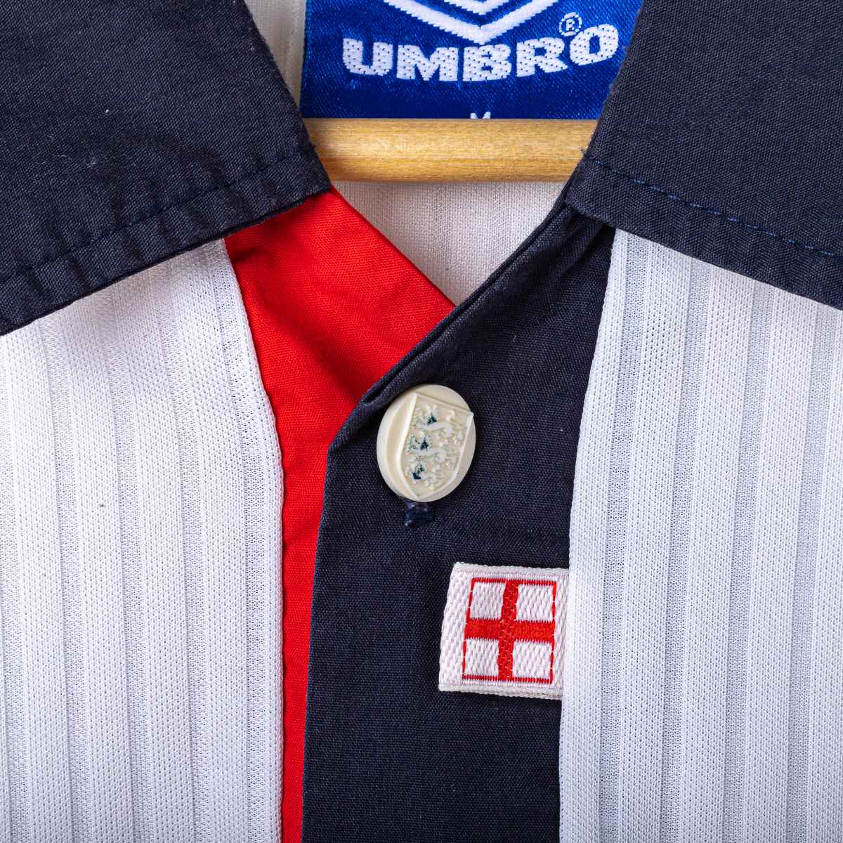 England Home Shirt Umbro Ince 4 1998
