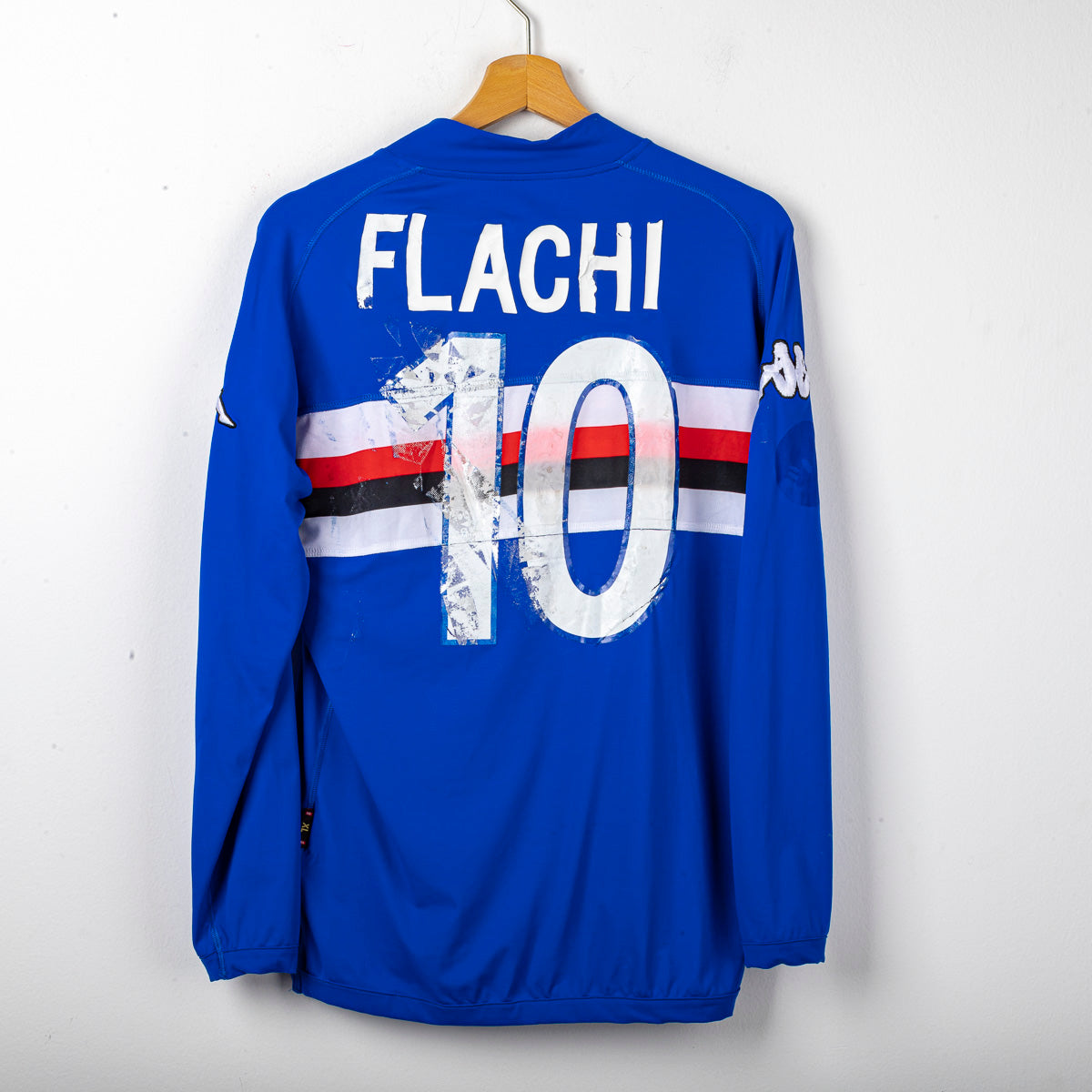 maglia home sampdoria kappa flachi 10 2005/2006