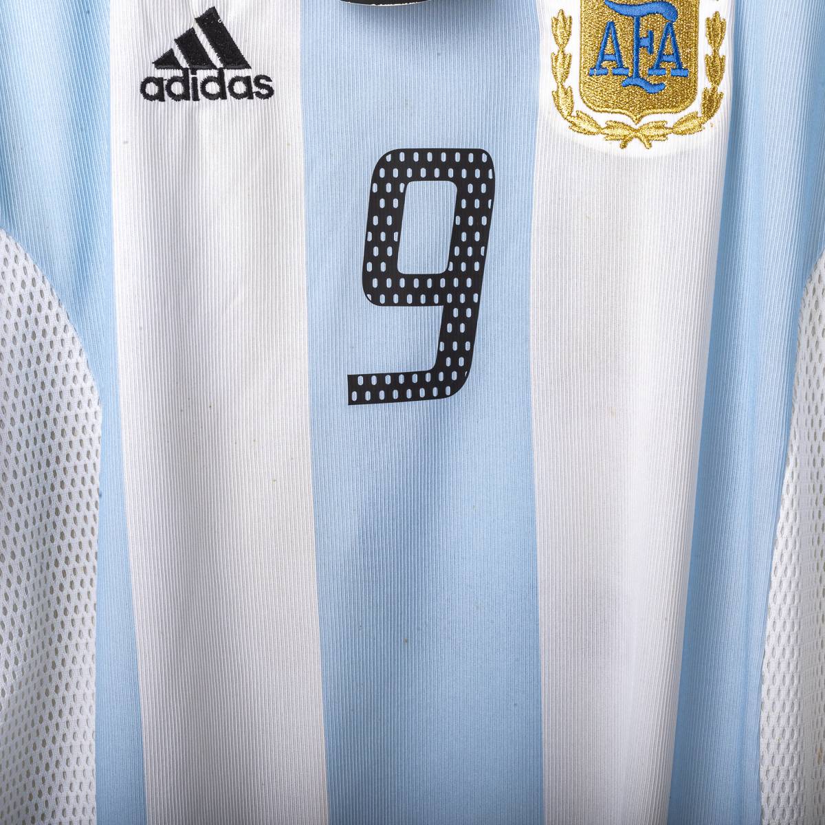 Maglia Home Adidas Argentina Batistuta n9 2002