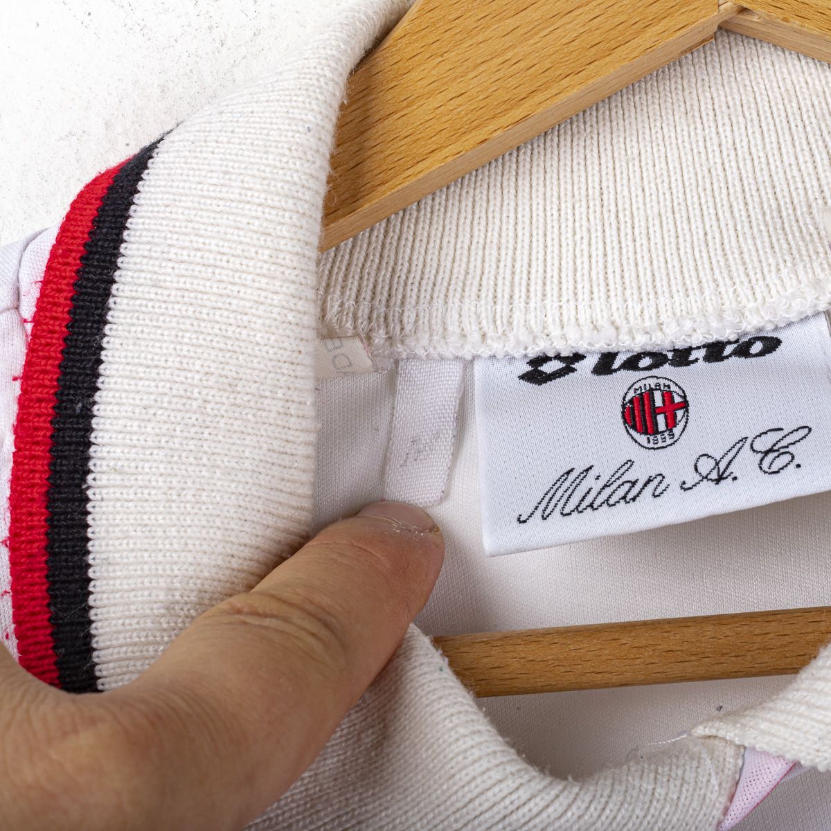 Maglia Away Milan Lotto Motta 10 1993/1994