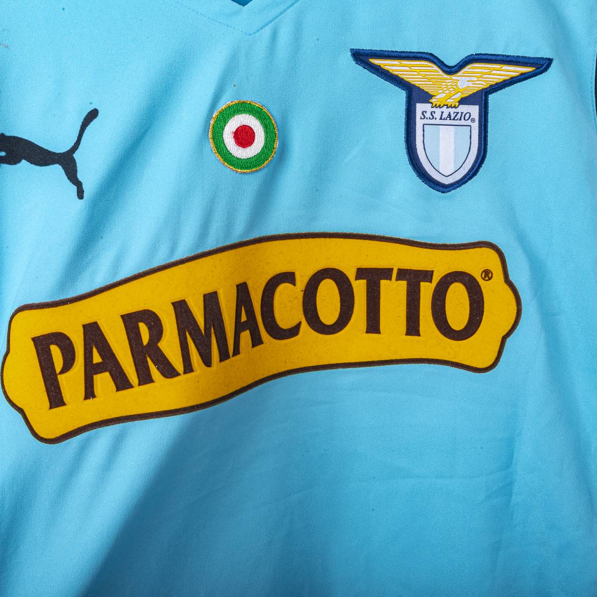 maglia home lazio puma negro 23 2004/2005