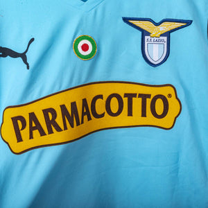 maglia home lazio puma negro 23 2004/2005