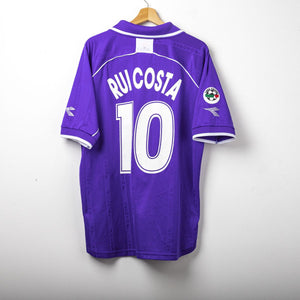 Maglia Home Fiorentina Diadora Rui Costa n10 2000/2001