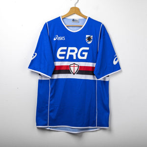 maglia home sampdoria asics bettarini 3 2002/2003