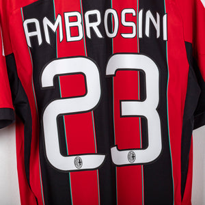 maglia home milan Adidas ambrosini 23 2012/2013