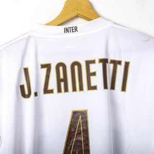 Maglia Ucl Away Inter Nike Zanetti n4 2008/2009