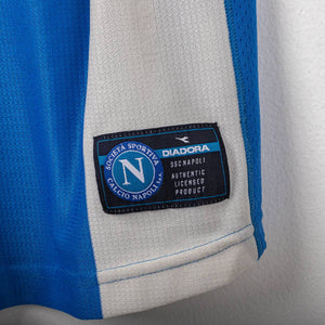 Maglia Home Ssc Napoli Diadora Stellone n9 2002/2003