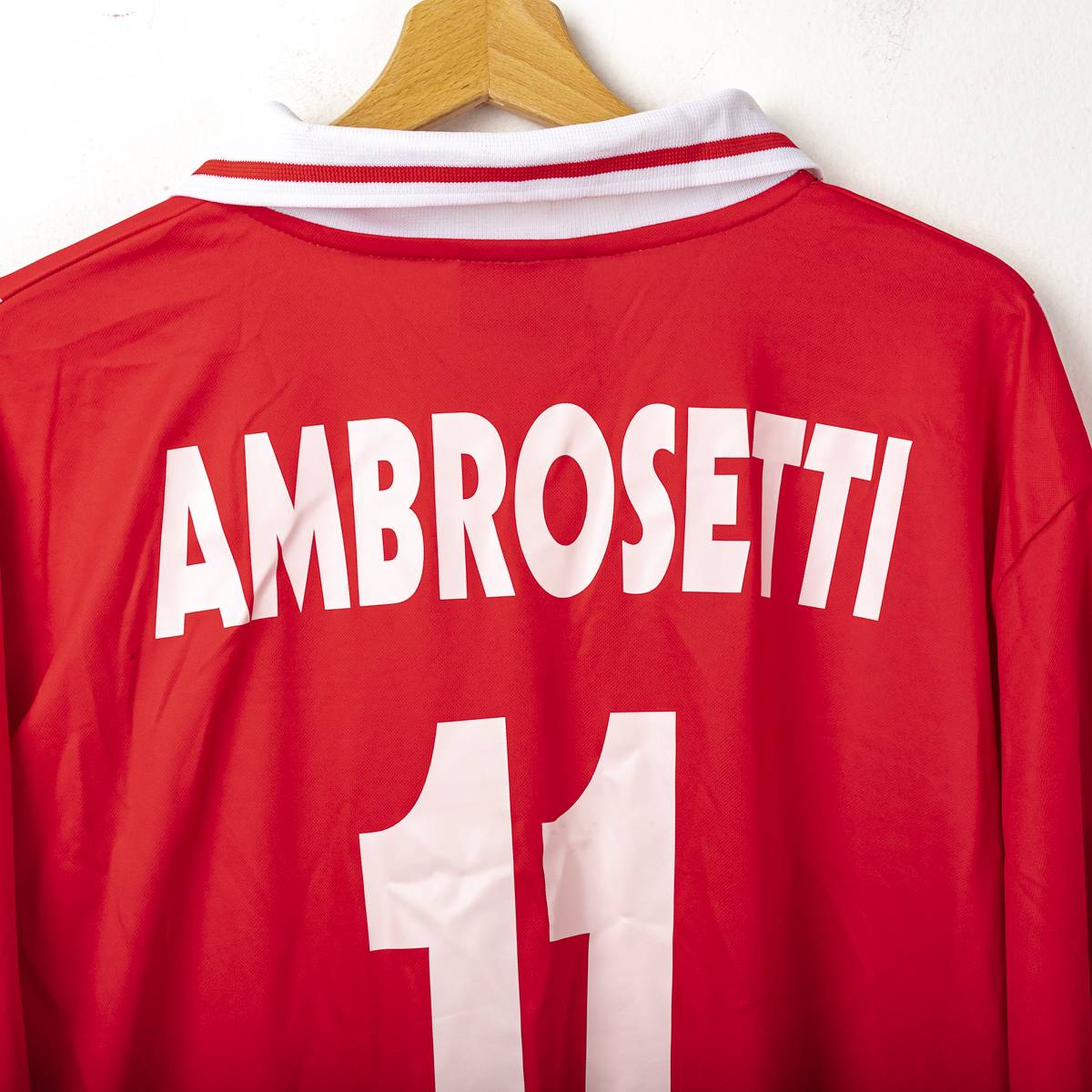 maglia home piacenza ambrosetti n11 2001/2002