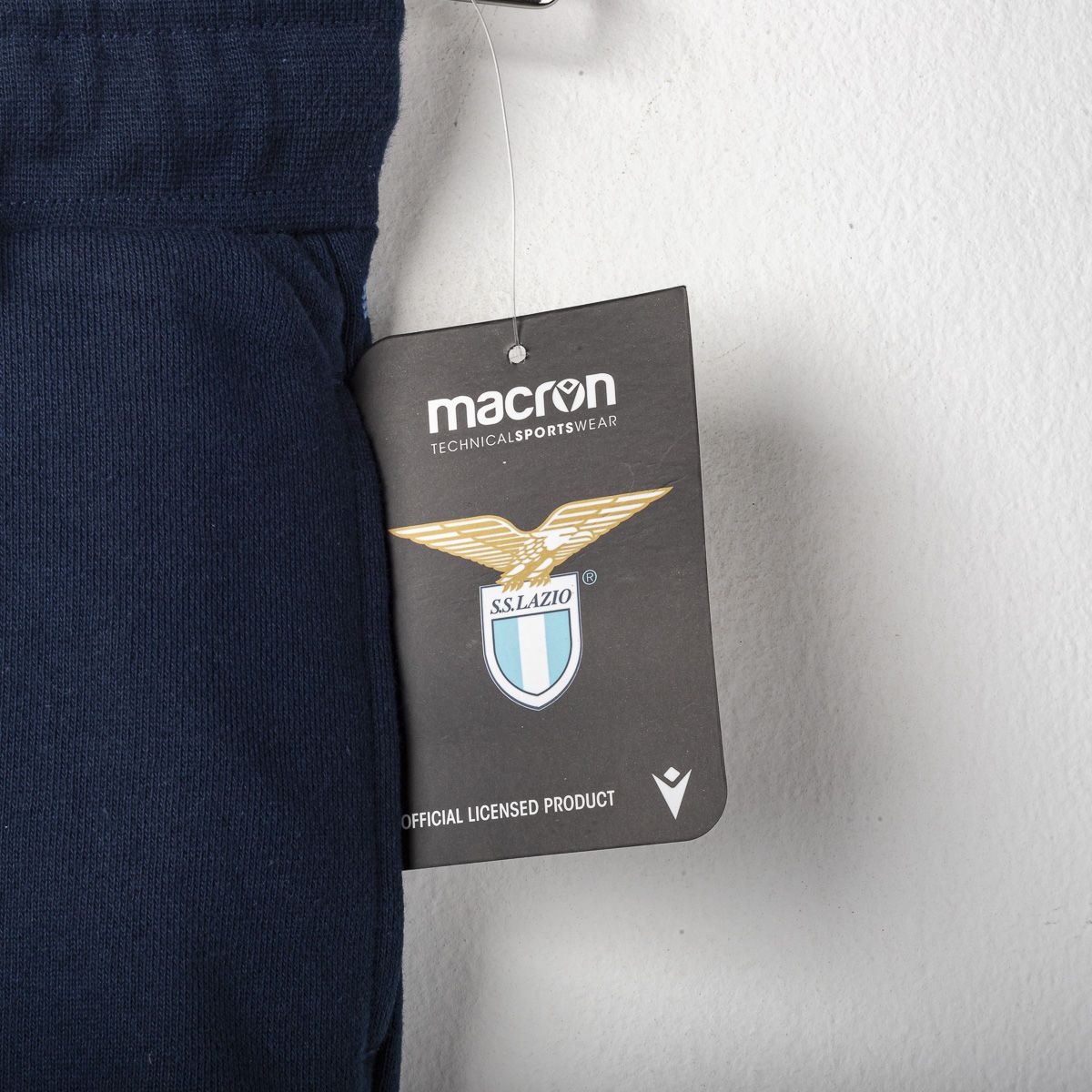 Bermuda felpato Lazio blu navy bambino 2019/2020