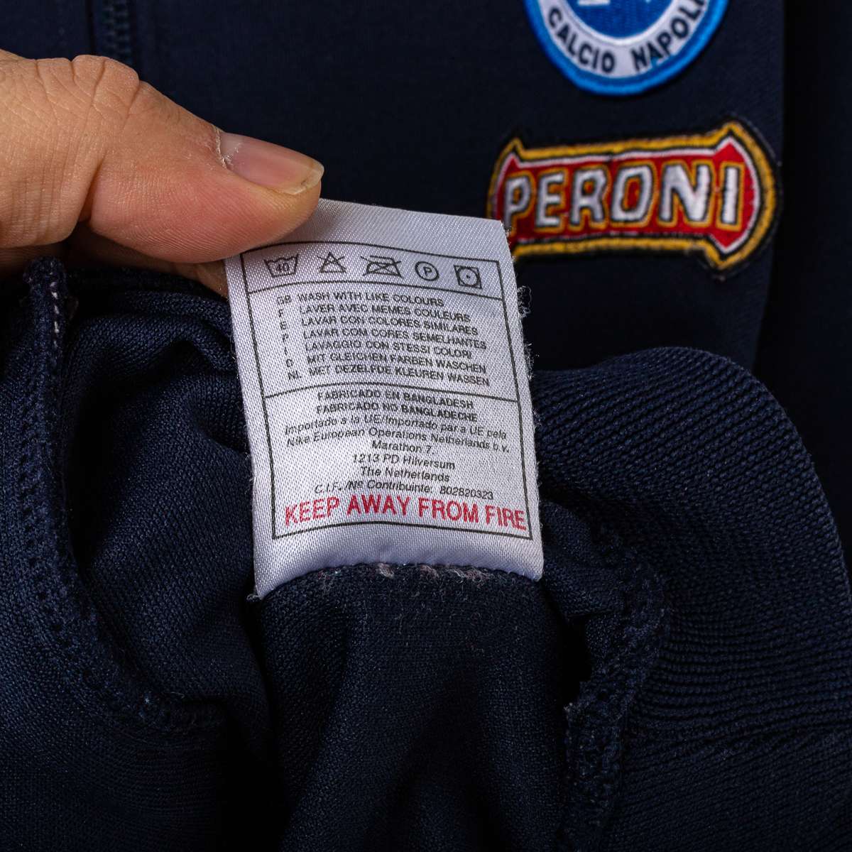 Napoli Nike Peroni Training Sweatshirt 1999/2000