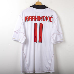 Maglia Milan Away Adidas Ibrahimovic 11 2010/2011 74x61