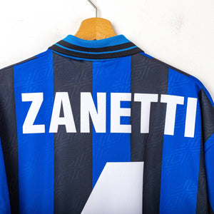 Maglia Home Fc Inter Umbro Zanetti n4 1995/1996
