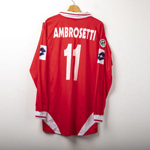 maglia home piacenza ambrosetti n11 2001/2002