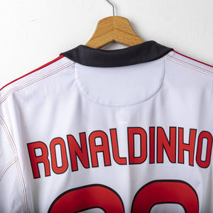 Milan Away Adidas Ronaldinho 80 UEFA Shirt 2010/2011