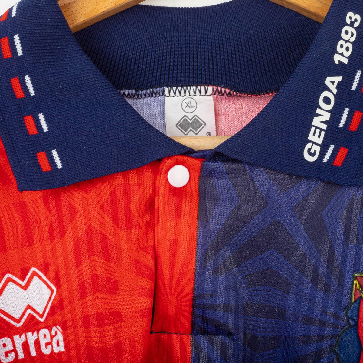 Maglia Home Genoa Errea N5 (Fortunato) 1992/1993