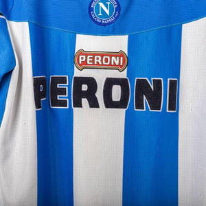 Maglia Home Ssc Napoli Diadora Stellone n9 2002/2003