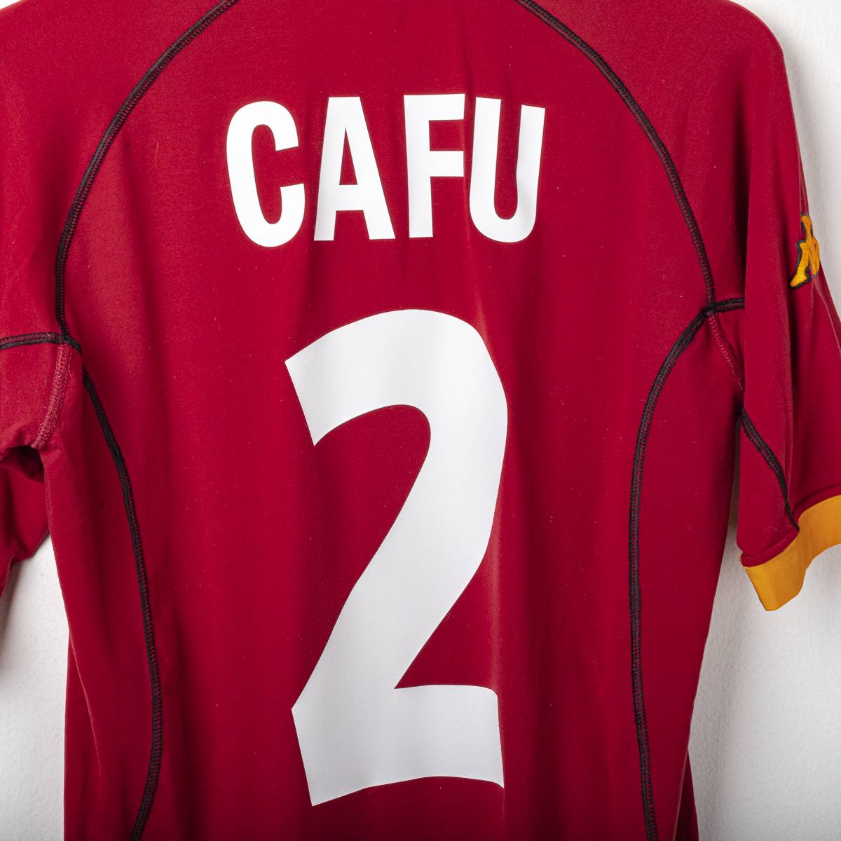 Maglia Home As Roma Kappa Cafu n2 2001/2002