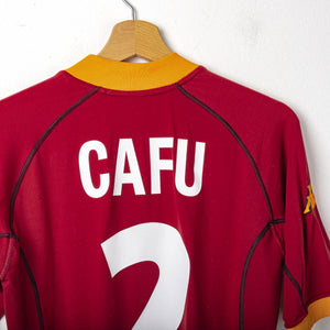 Maglia Home As Roma Kappa Cafu n2 2001/2002