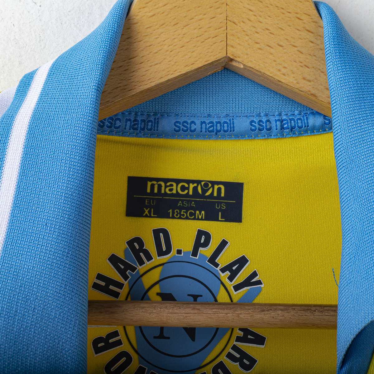 Maglia Third Napoli Macron Lete Cavani 7 UCL 2011/2012