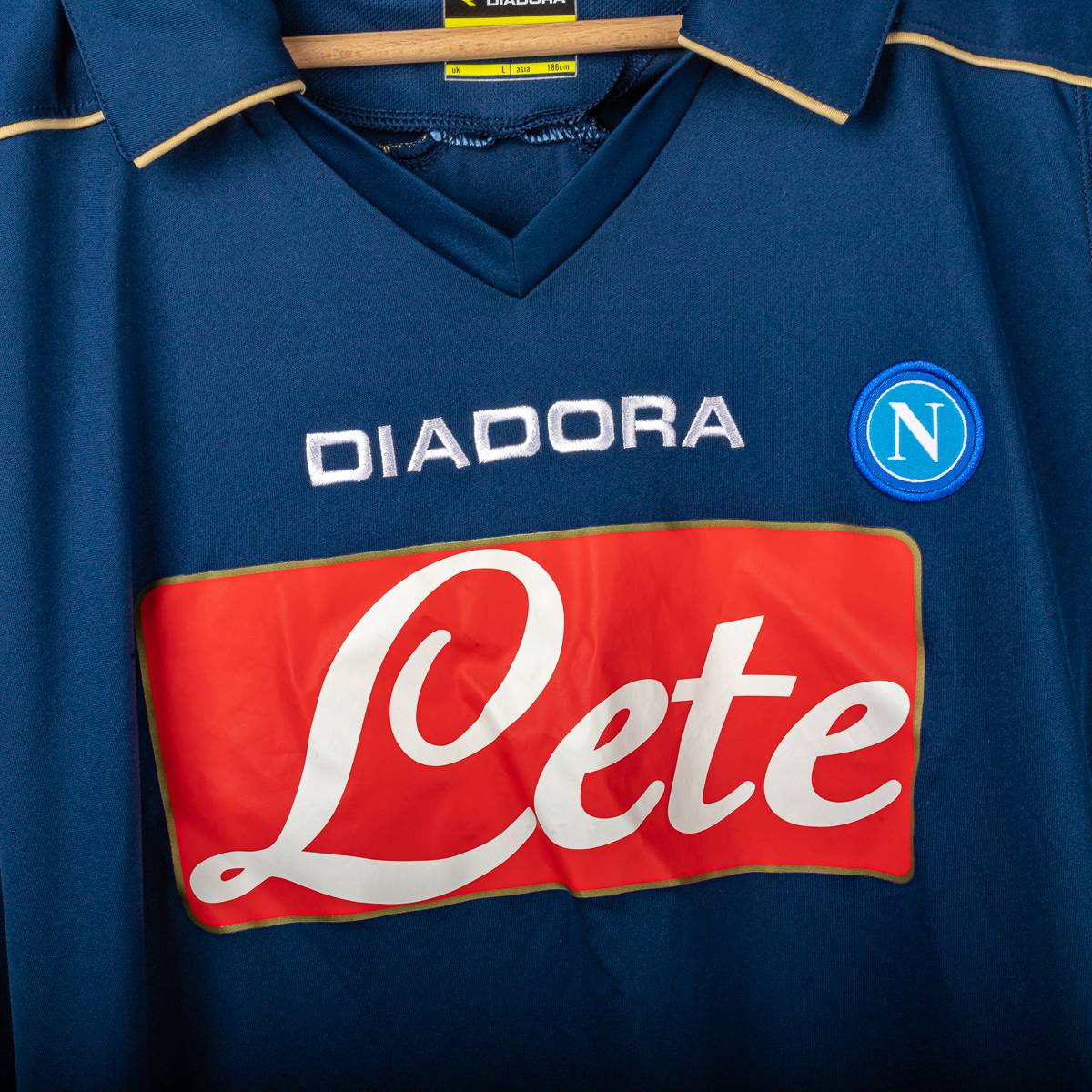 Maglia Third Napoli Diadora Maggio n11 2008/2009  68x51