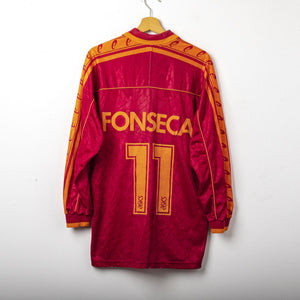 Maglia Home Roma Asics Fonseca ML 11 1995/1996 74X57