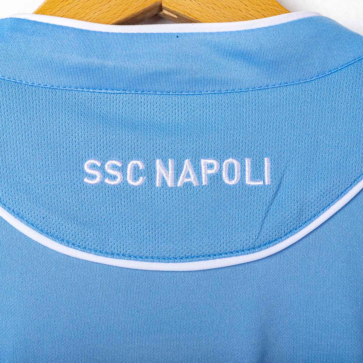 Napoli Diadora Home Shirt Lete Lavezzi 7 2007/2008