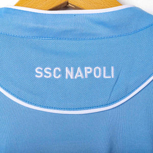 Napoli Diadora Home Shirt Lete Lavezzi 7 2007/2008