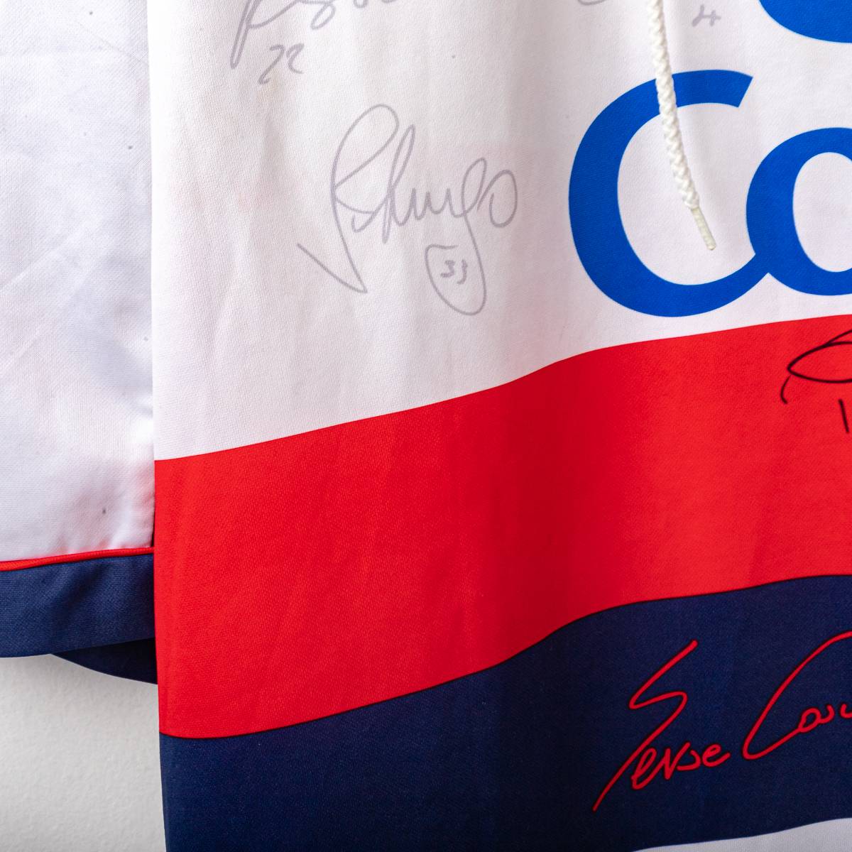 Maglia away genoa errea autografata 2004/2005