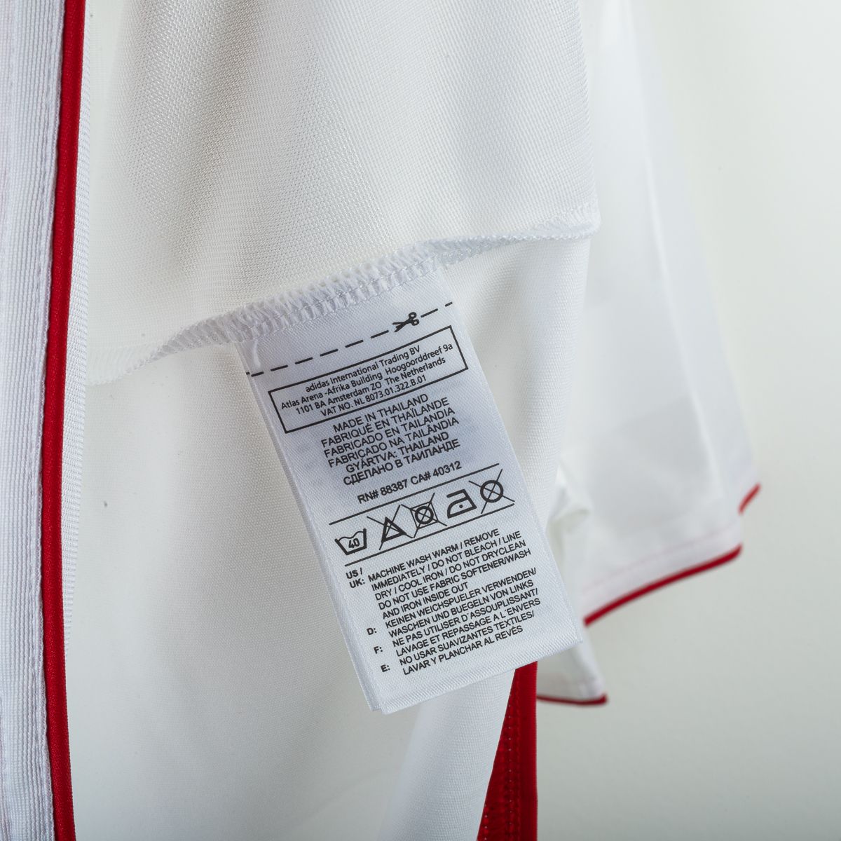 T-shirt Bianca Milan Adidas Academy 2013/2014