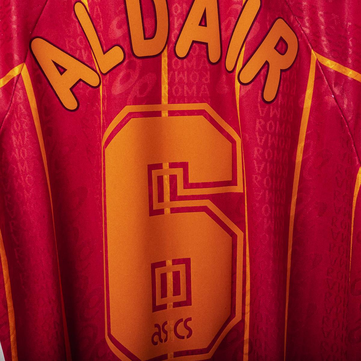 Maglia Home Roma Asics Aldair n6 1996/1997