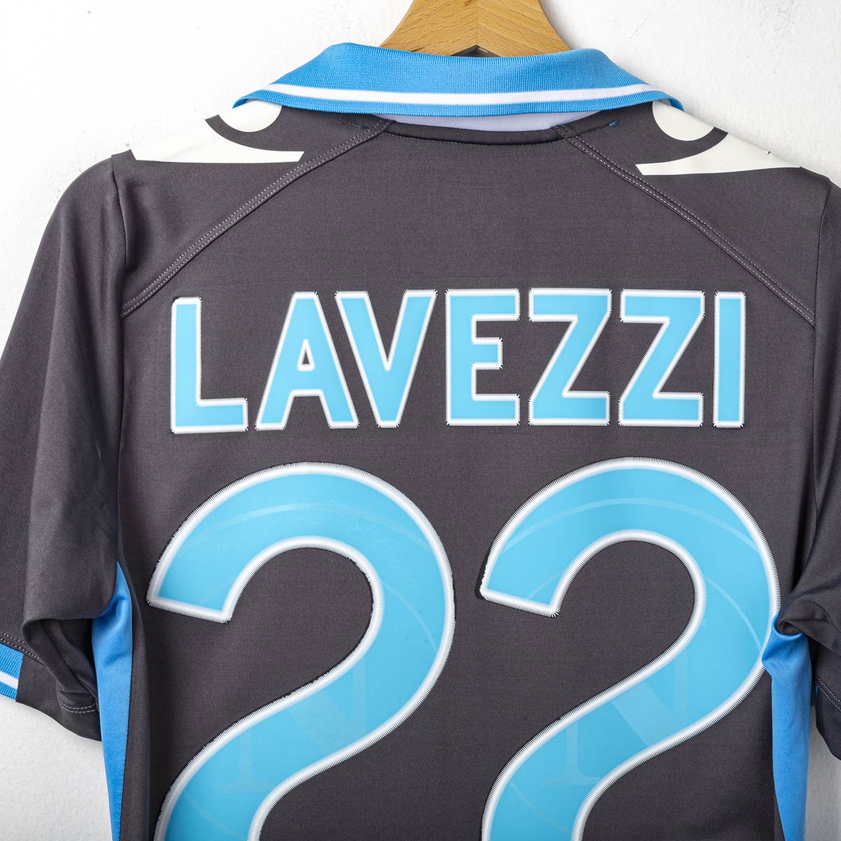 Maglia Away Napoli Macron Lavezzi n22 2011/2012