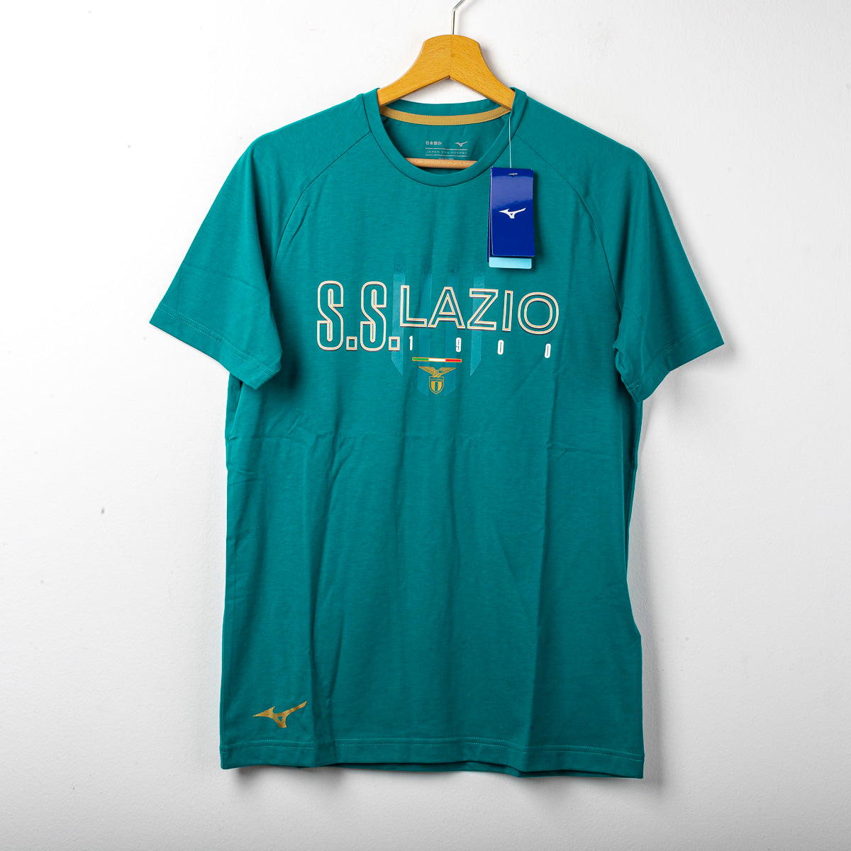 T-shirt Lazio verde Mizuno 2023/2024