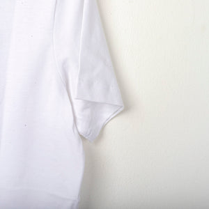 t-shirt lazio special bianca oro