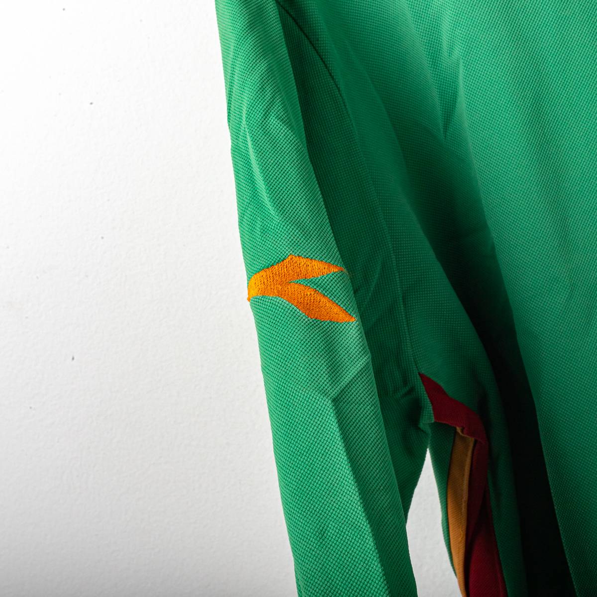 Maglia allenamento verde Roma Diadora 2004/2005