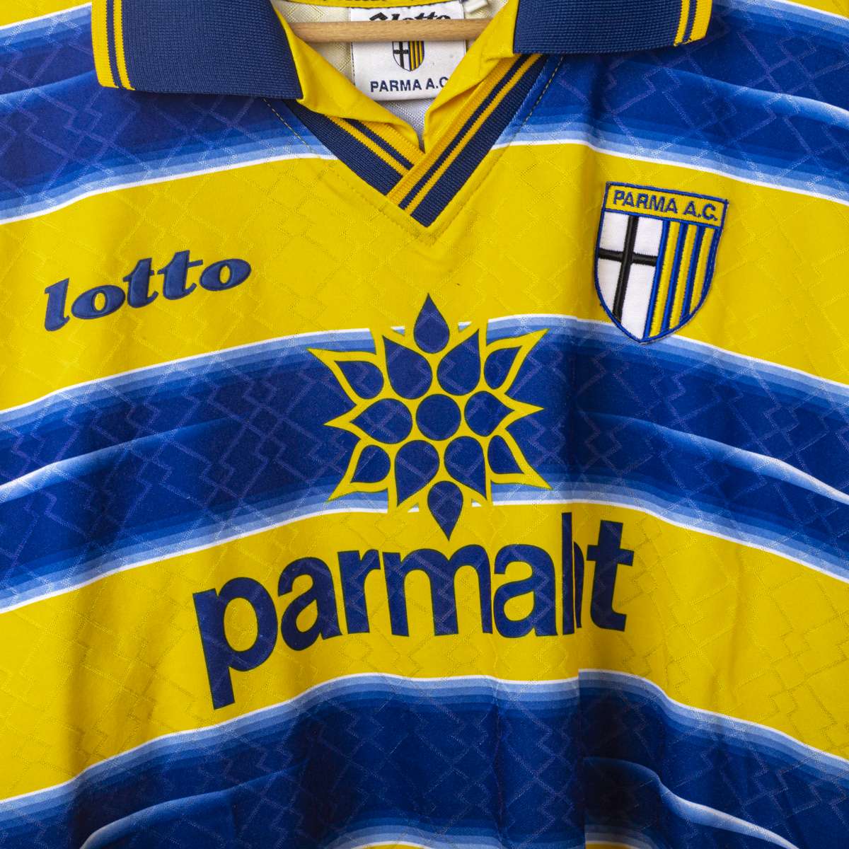 Maglia Home Parma Lotto Parmalat Asprilla 10 1998/1999