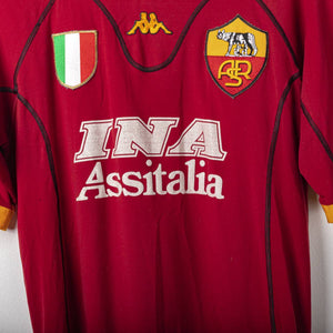 Maglia Home As Roma Kappa Cafu n2 2001/2002