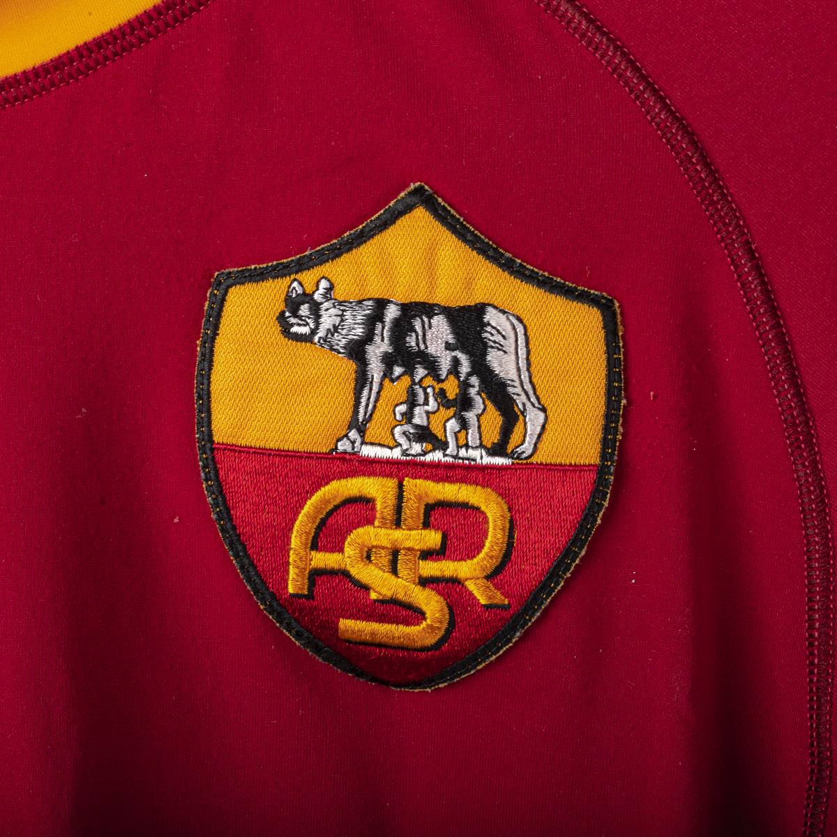 Maglia Home As Roma Kappa Totti n10 ml 2000/2001