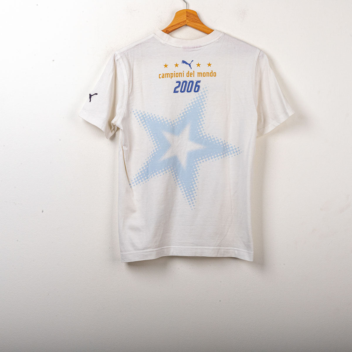t-shirt celebrativa italia Mondiali 2006