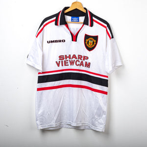 Maglia Away Manchester United Sharp Umbro Beckham 7 1998/1999