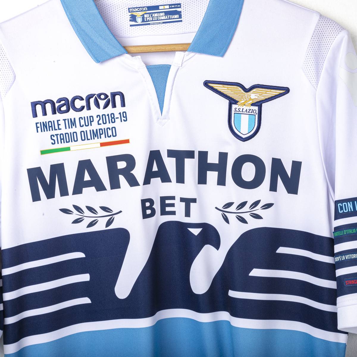 Maglia Home Lazio Macron Tim Cup 2018/2019