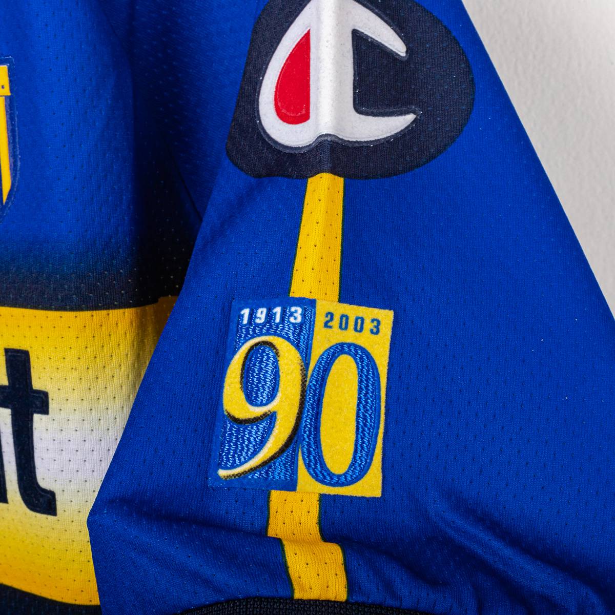 Maglia Home Ac Parma Champion Adriano n9 2003/2004