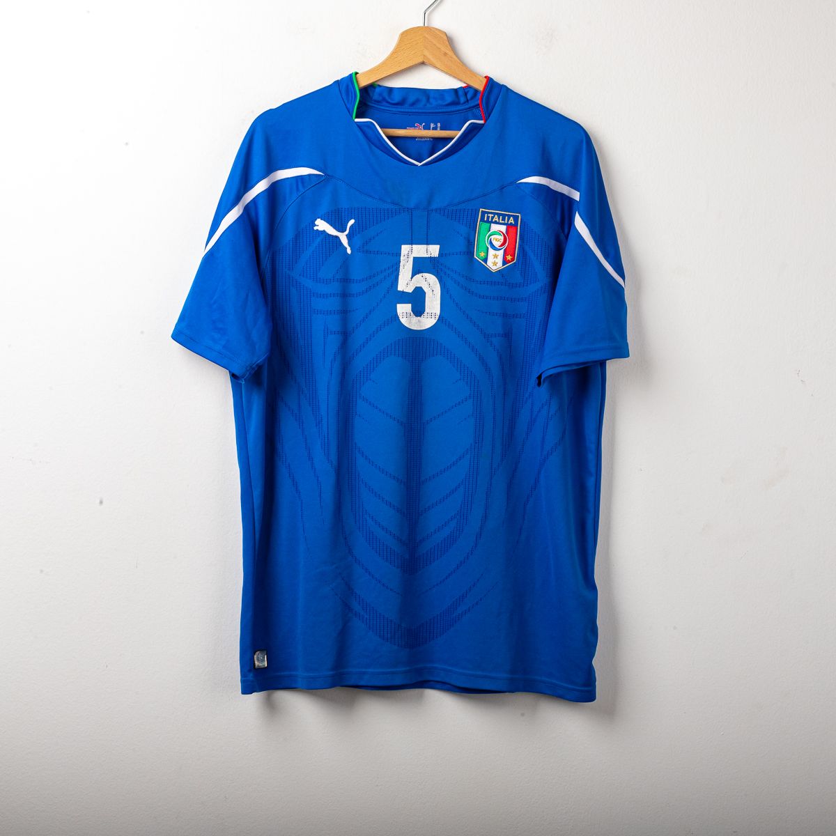 Maglia Home Italia Puma Cannavaro n5 2010