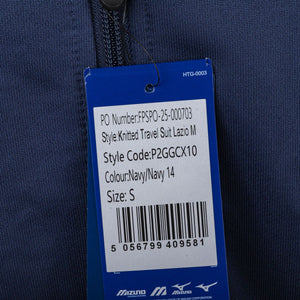 Tuta Travel Ss Lazio Blu Mizuno 2025/2026