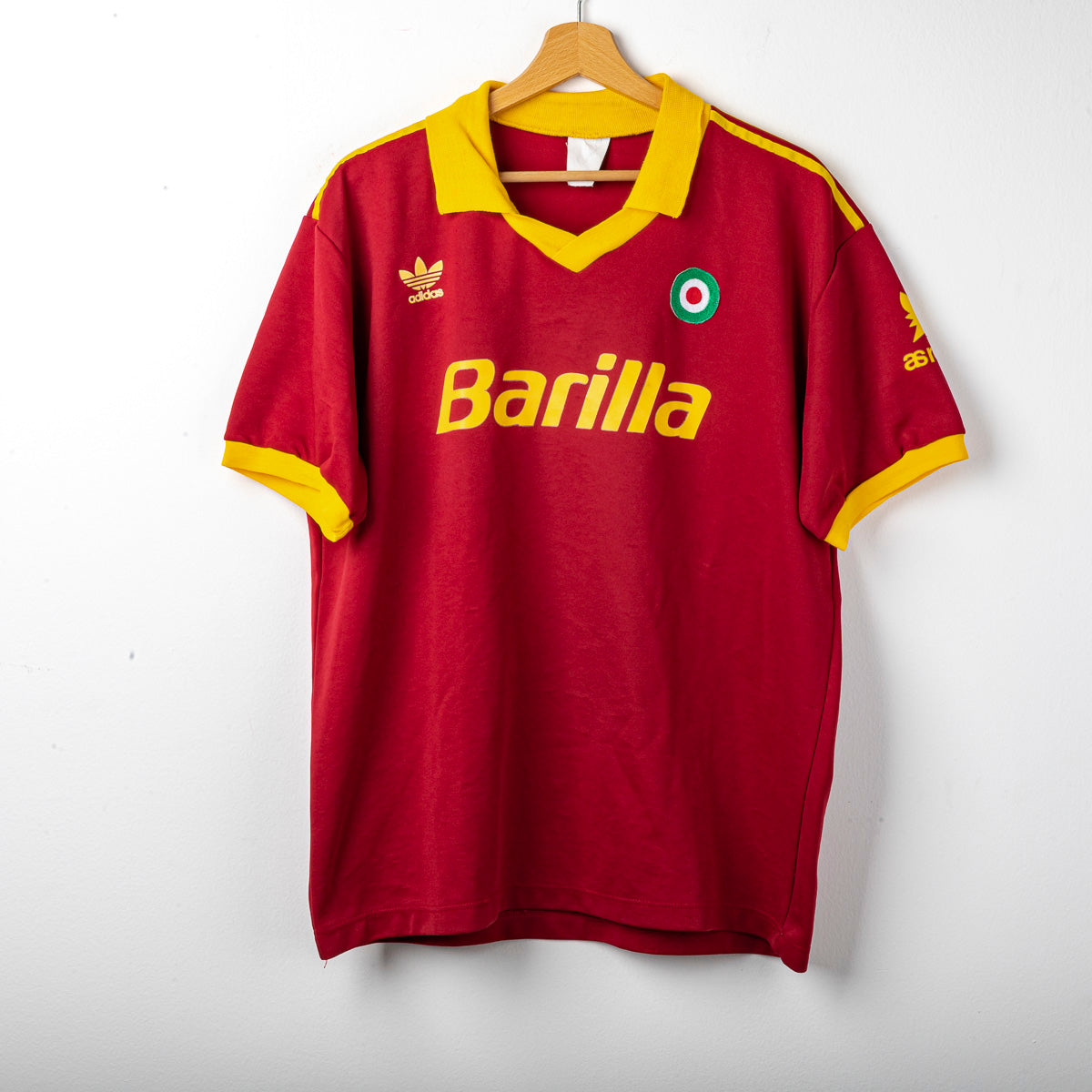 Maglia Home Roma Adidas Barilla 1991/1992