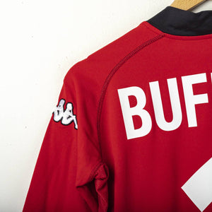 maglia portiere italia rossa kappa buffon n1 2002