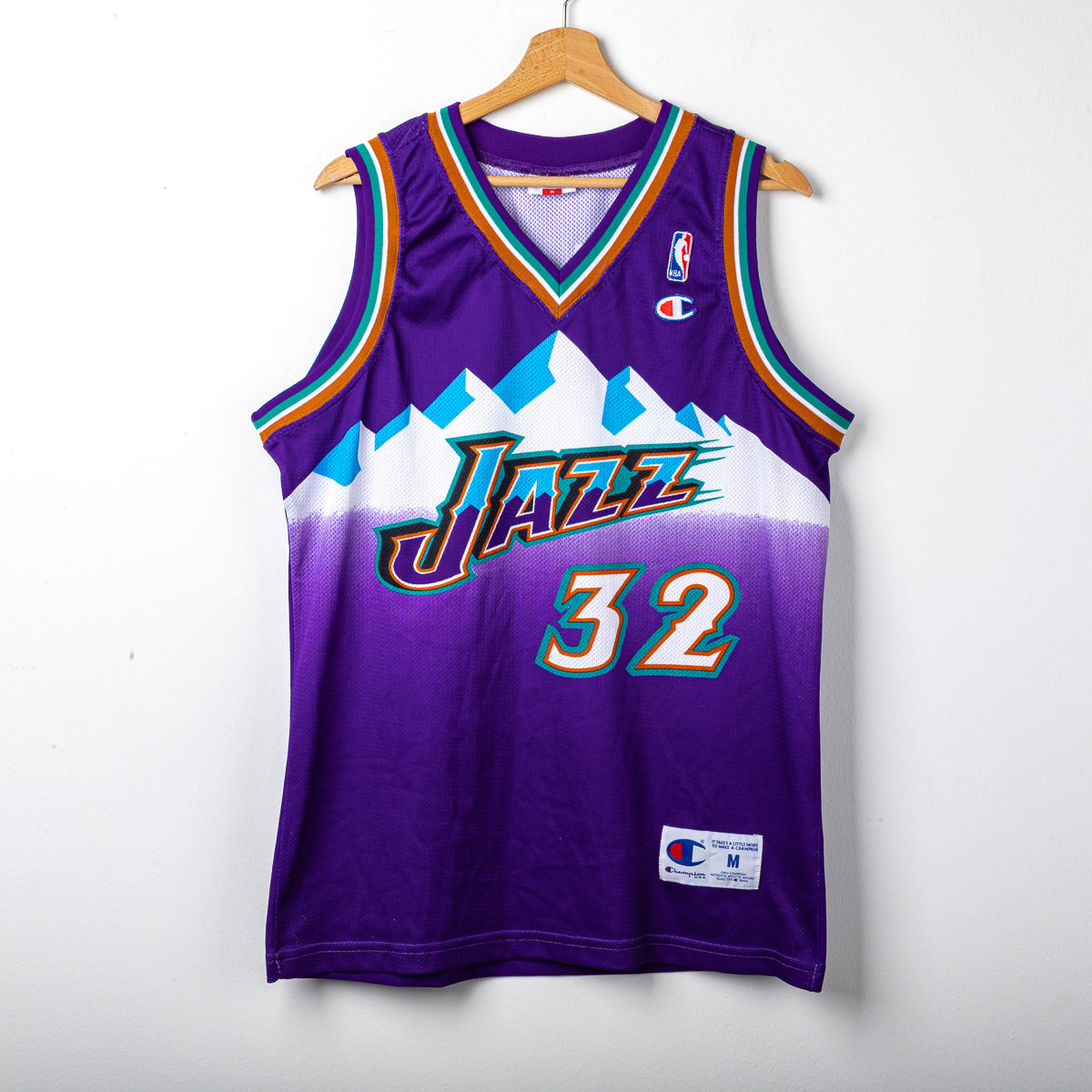 Canotta NBA Utah Jazz Champion Malone 32 1996/1997