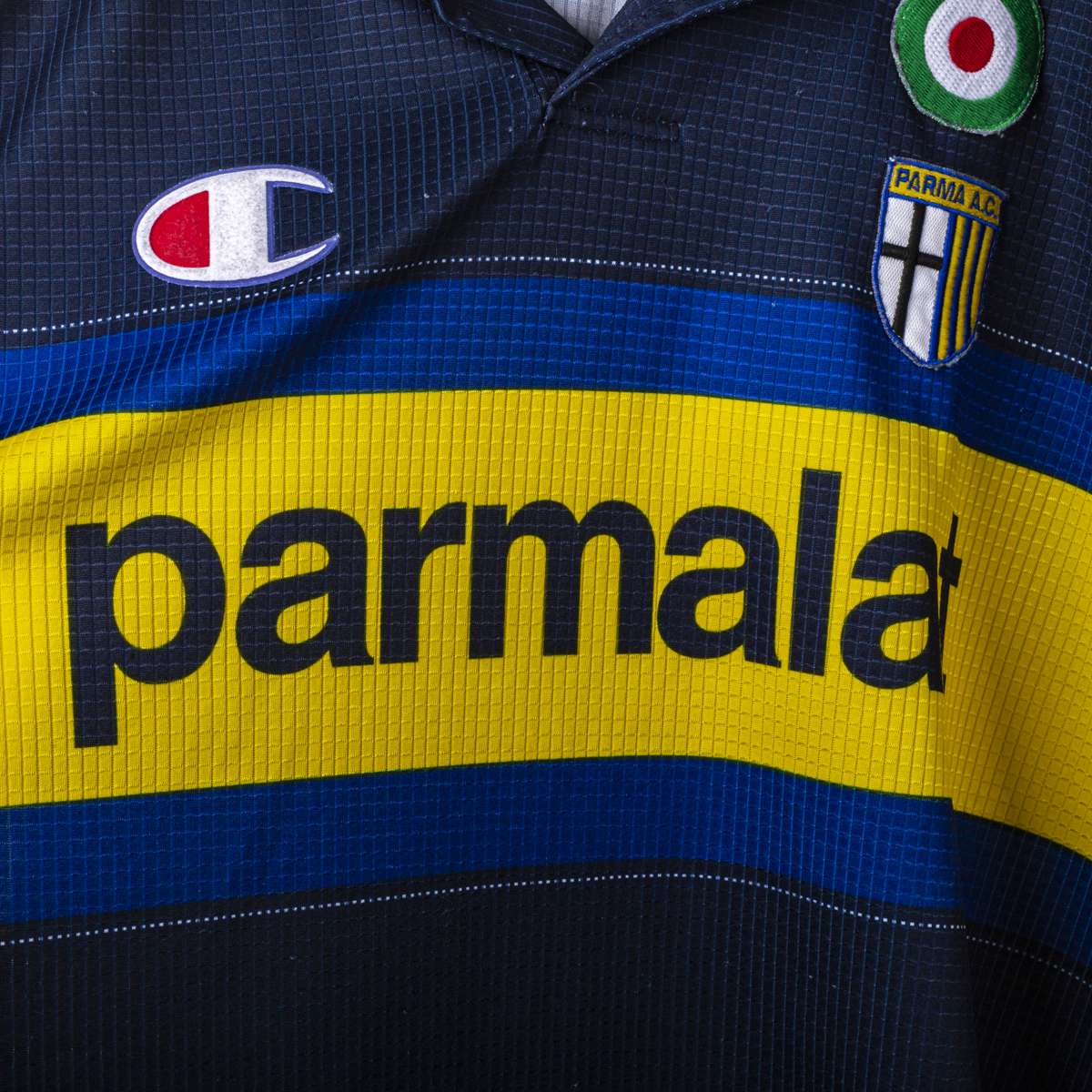 1999/2000 Third Parma Champion Parmalat Crespo 9 Jersey