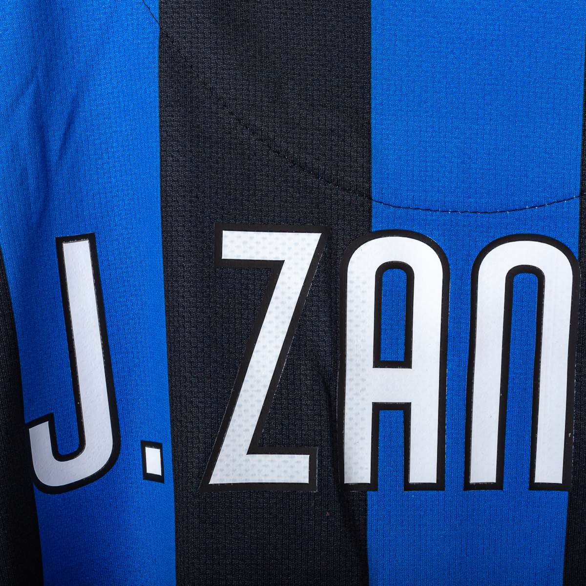 Inter Milan Nike Zanetti 4 UEFA 2009/2010 Home Shirt