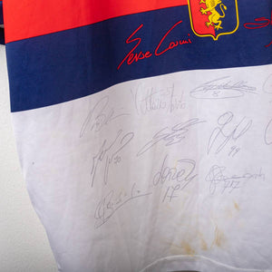 Maglia away genoa errea autografata 2004/2005